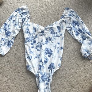 Urban floral bodysuit